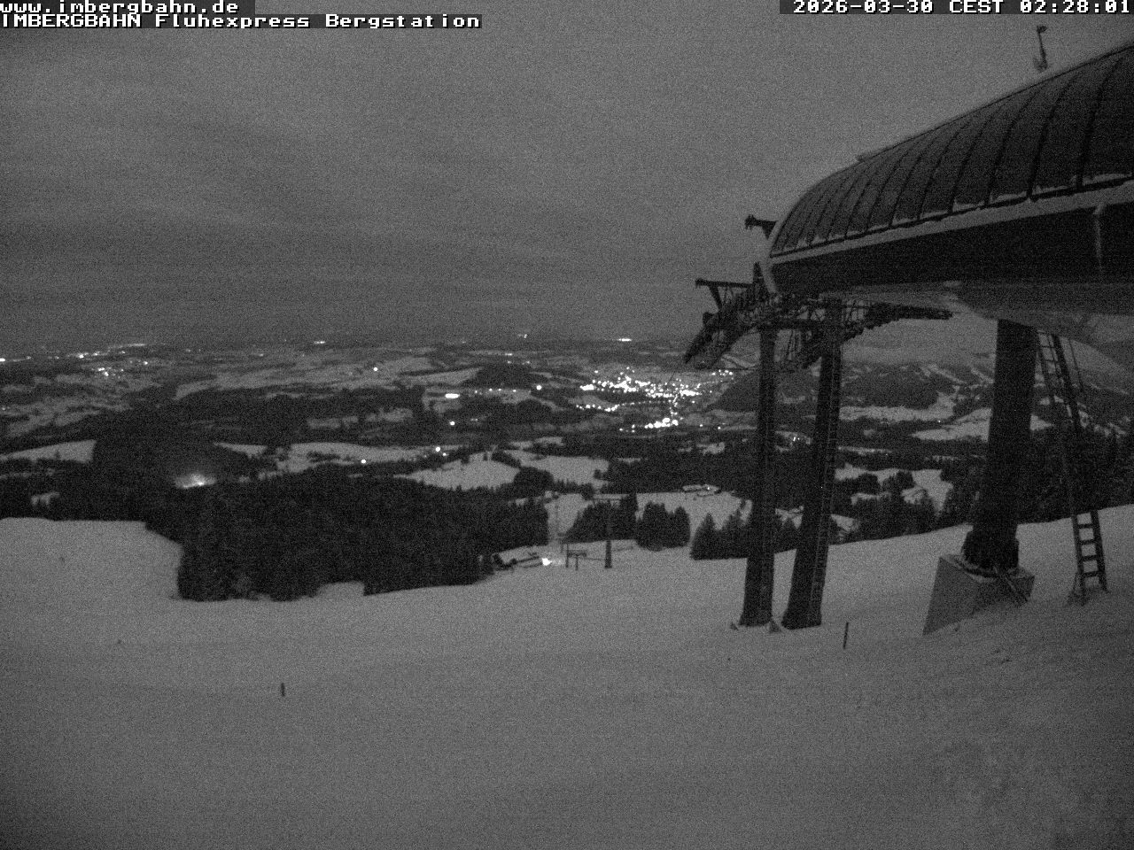 Archiv Foto Webcam Fluhexpress - Bergstation