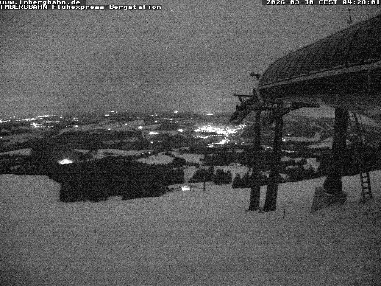 Archiv Foto Webcam Fluhexpress - Bergstation