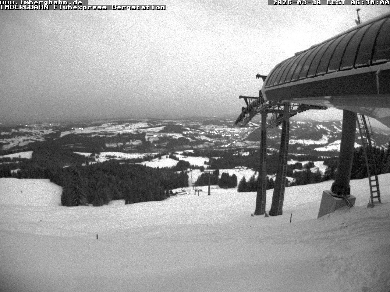 Archiv Foto Webcam Fluhexpress - Bergstation