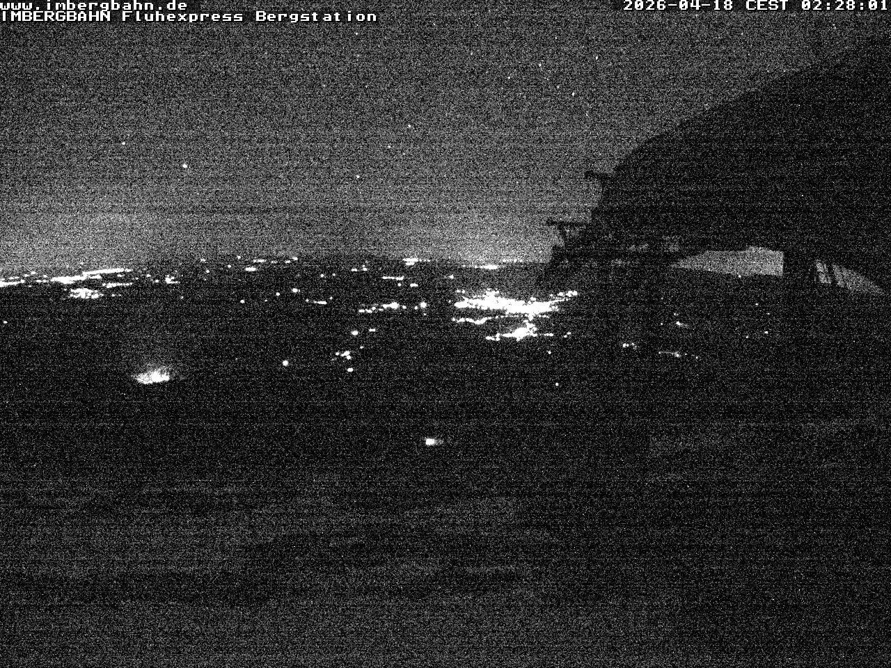 Archiv Foto Webcam Fluhexpress - Bergstation