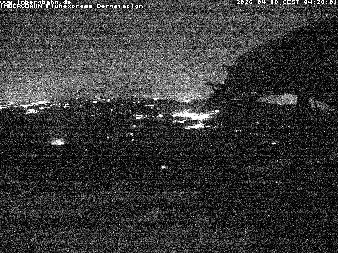 Archiv Foto Webcam Fluhexpress - Bergstation