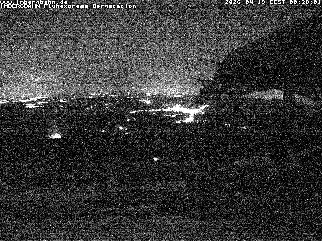 Archiv Foto Webcam Fluhexpress - Bergstation