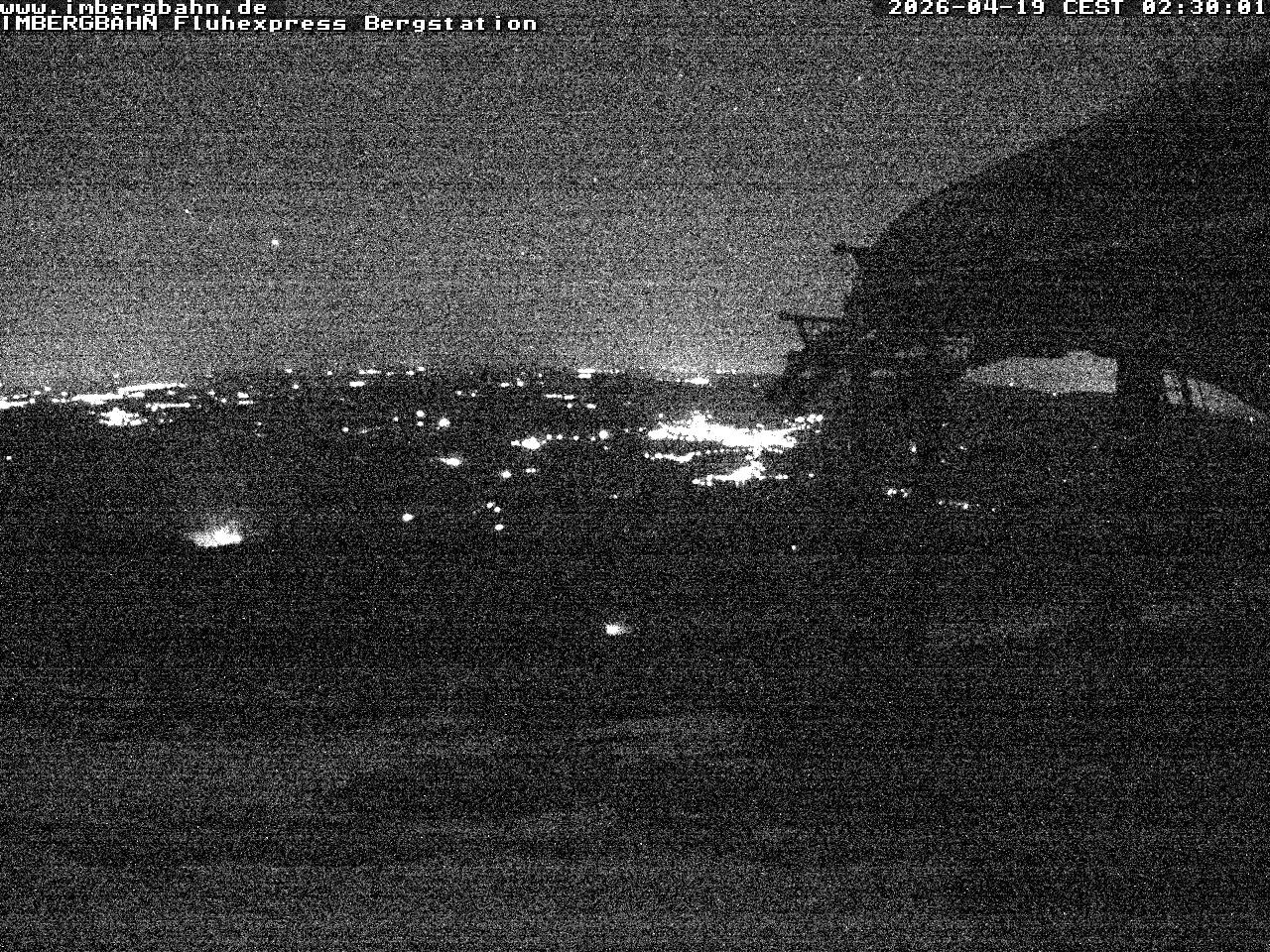 Archiv Foto Webcam Fluhexpress - Bergstation