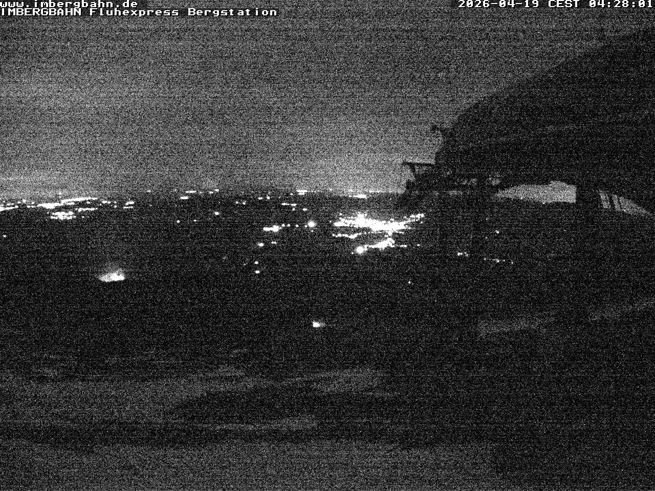 Archiv Foto Webcam Fluhexpress - Bergstation