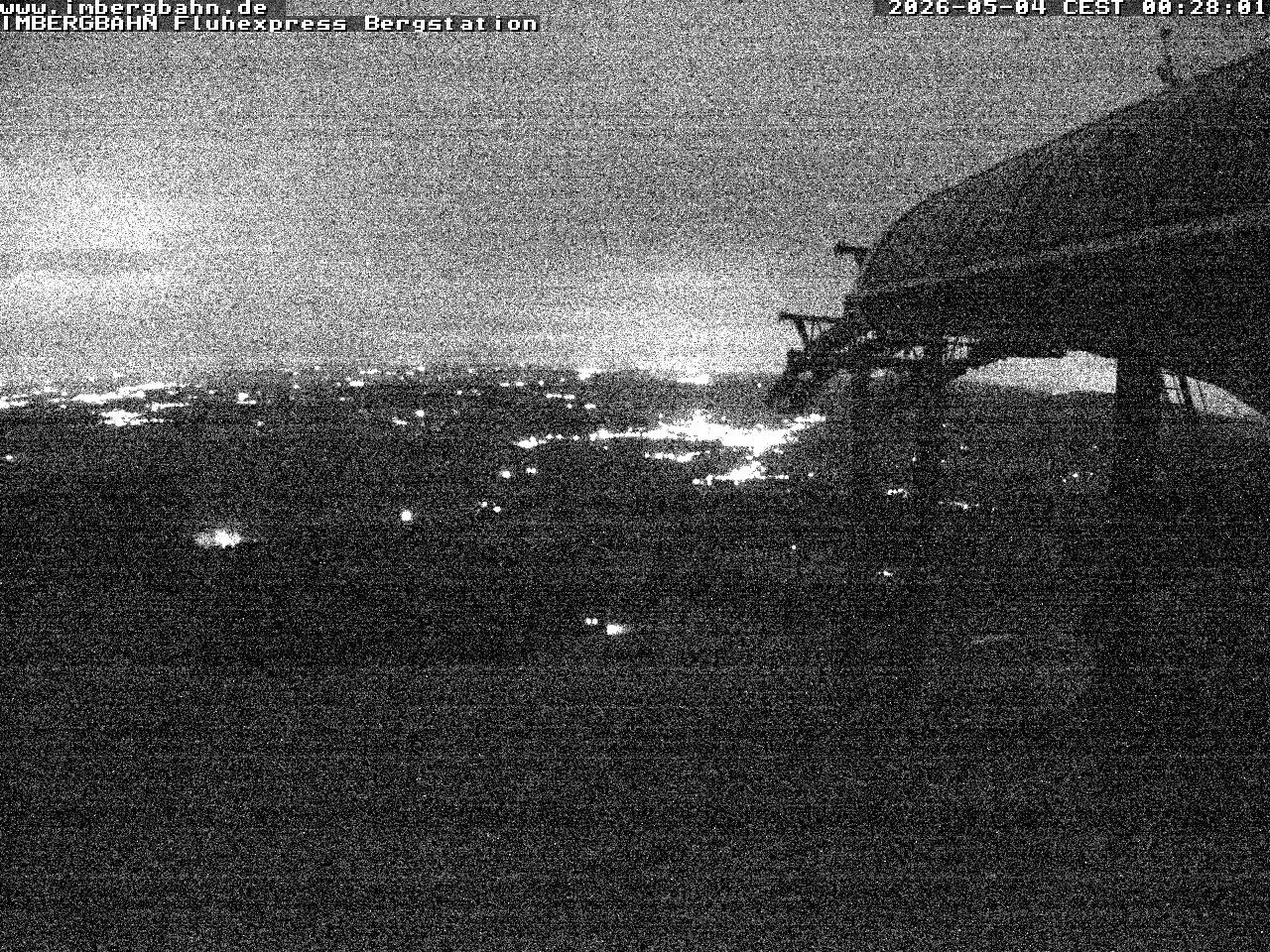 Archiv Foto Webcam Fluhexpress - Bergstation