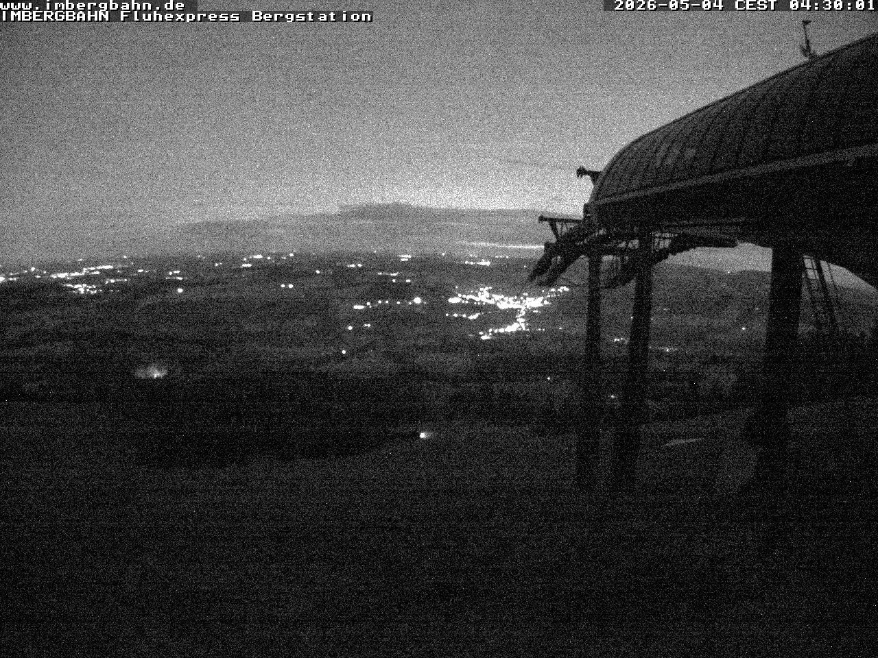 Archiv Foto Webcam Fluhexpress - Bergstation