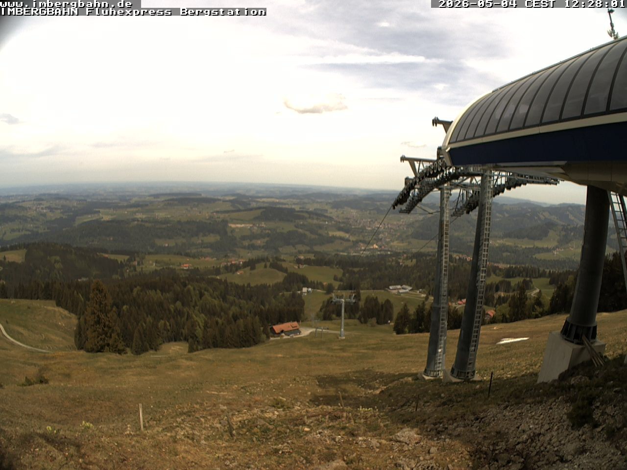 Archiv Foto Webcam Fluhexpress - Bergstation