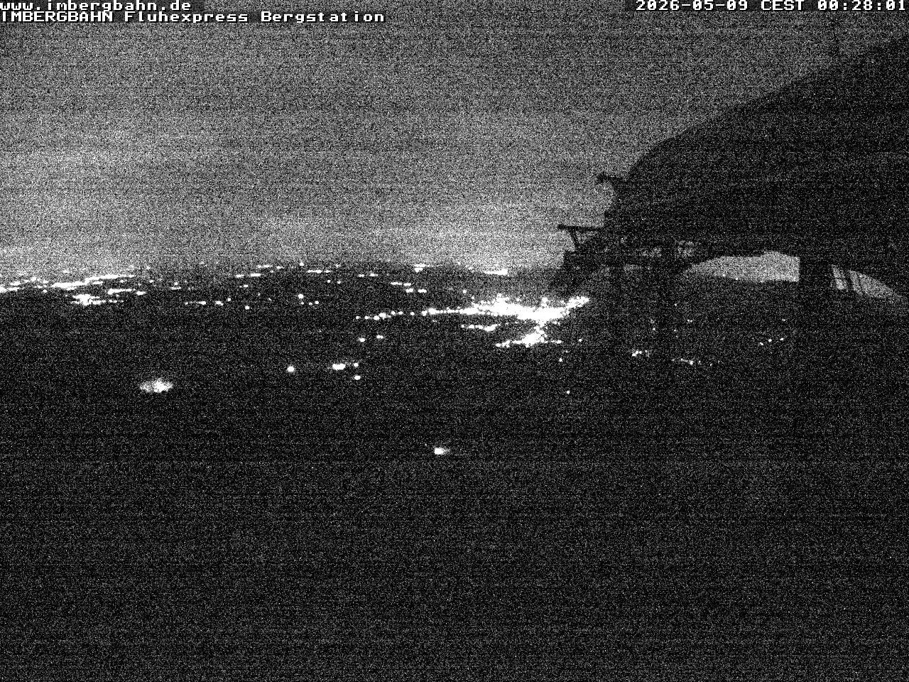 Archiv Foto Webcam Fluhexpress - Bergstation