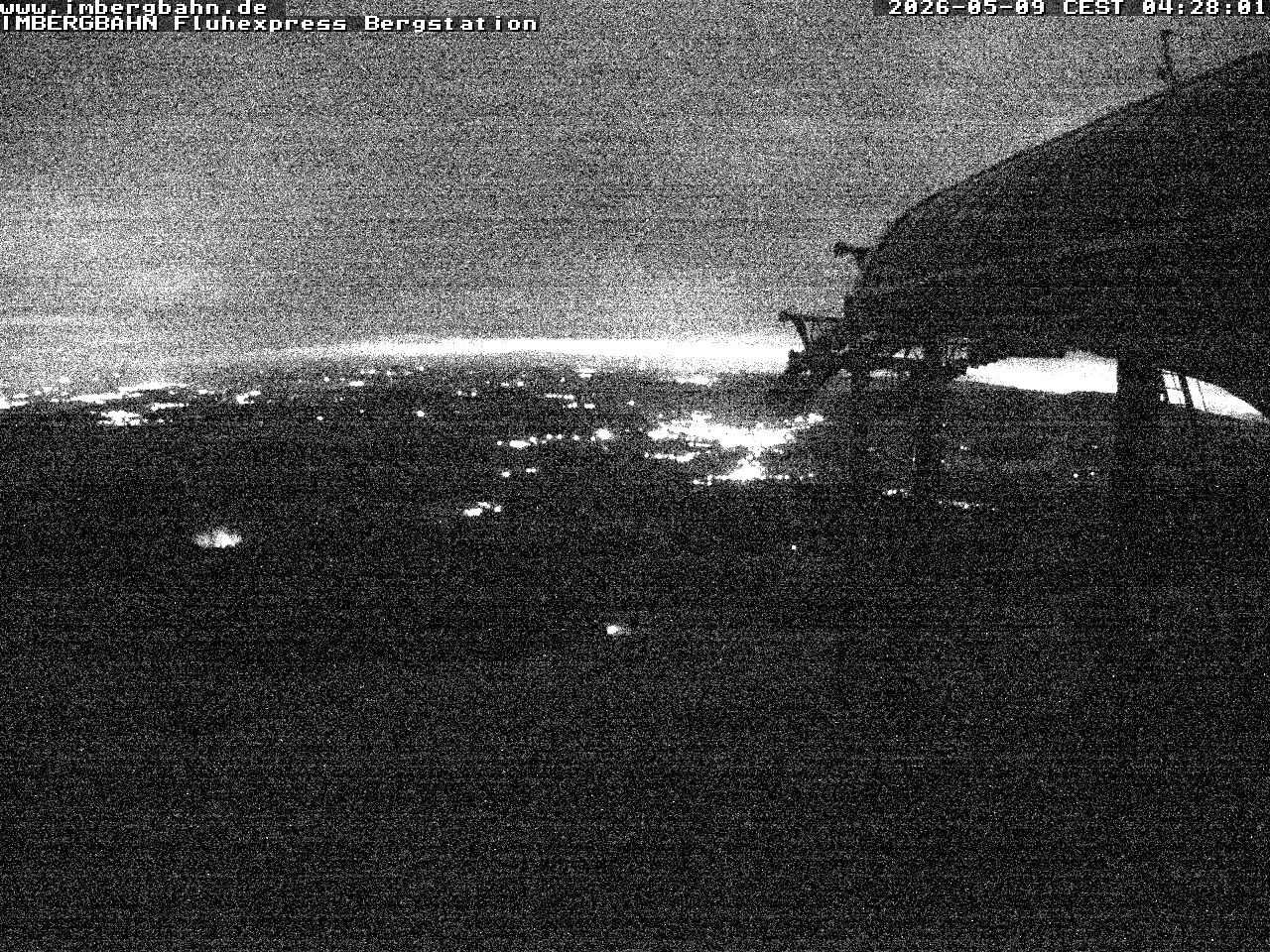 Archiv Foto Webcam Fluhexpress - Bergstation
