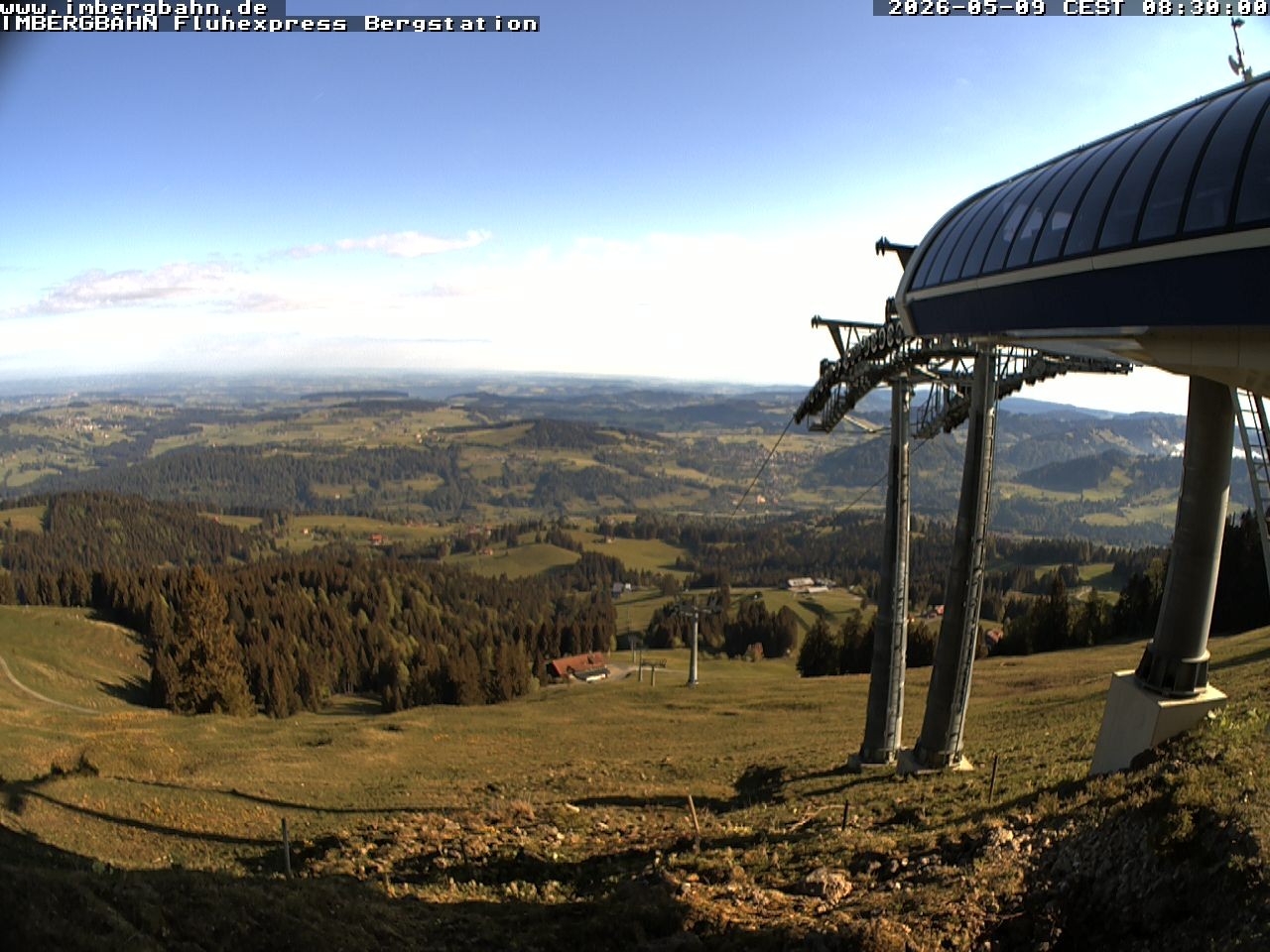 Archiv Foto Webcam Fluhexpress - Bergstation