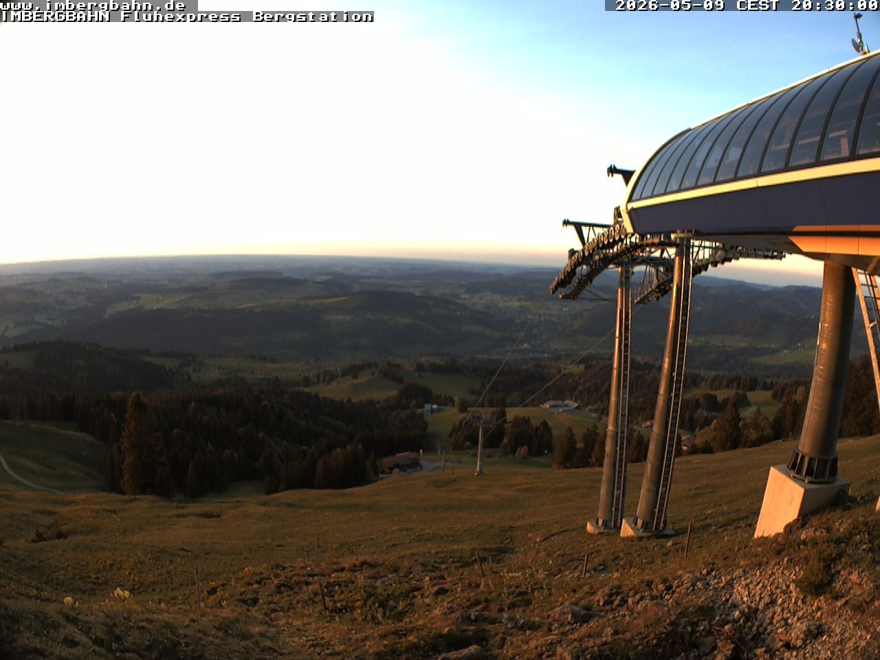 Archiv Foto Webcam Fluhexpress - Bergstation