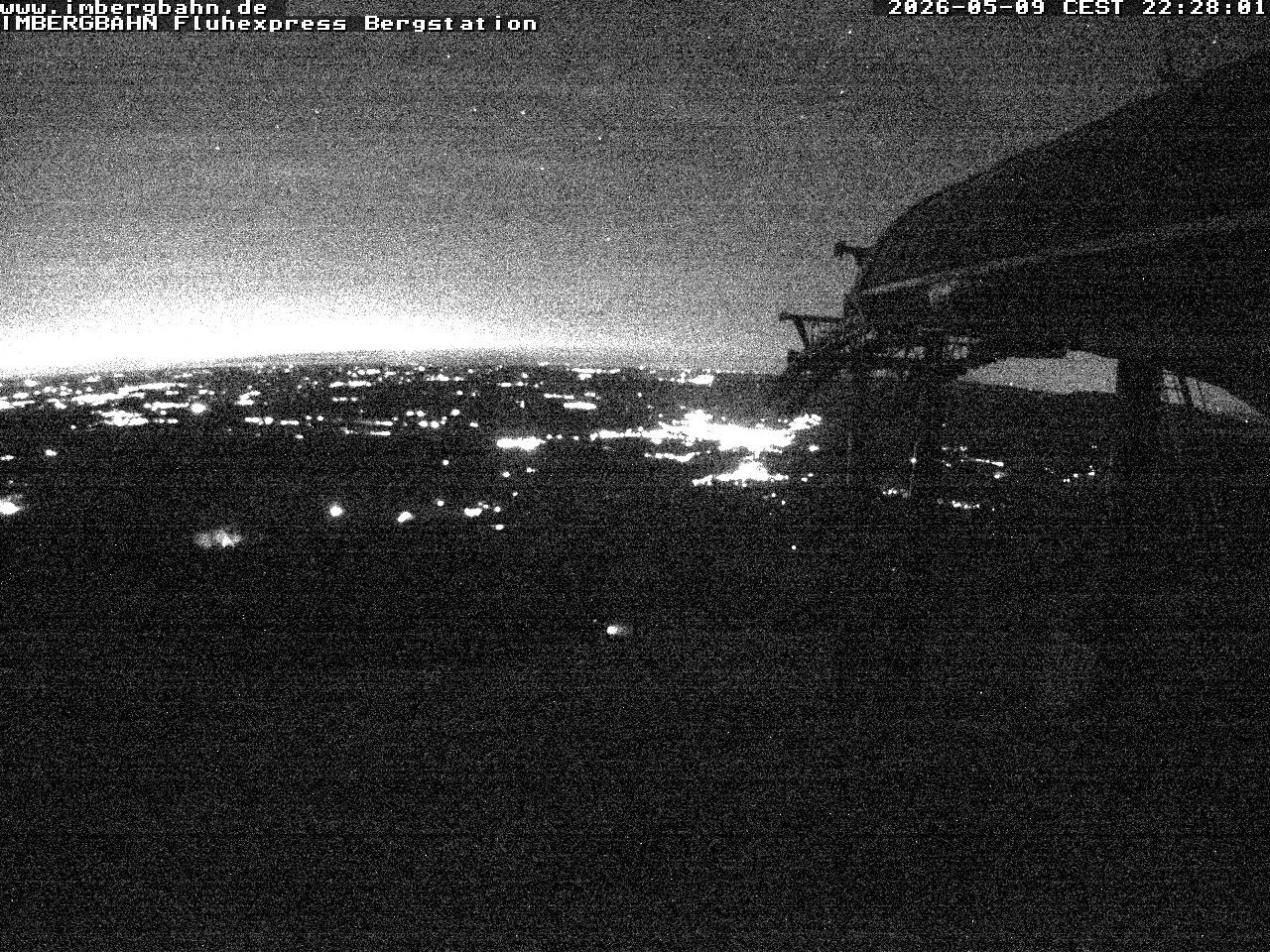 Archiv Foto Webcam Fluhexpress - Bergstation