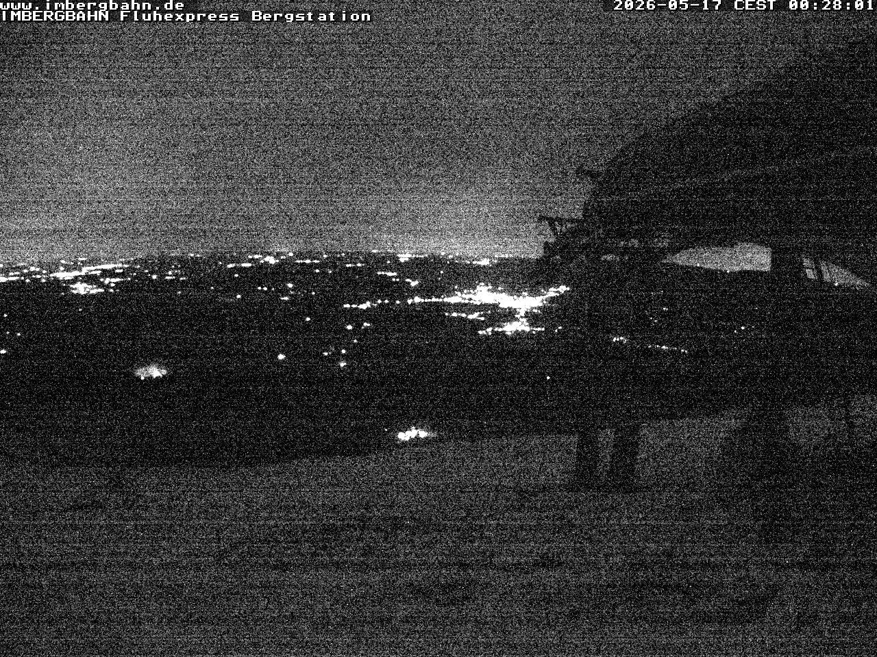 Archiv Foto Webcam Fluhexpress - Bergstation