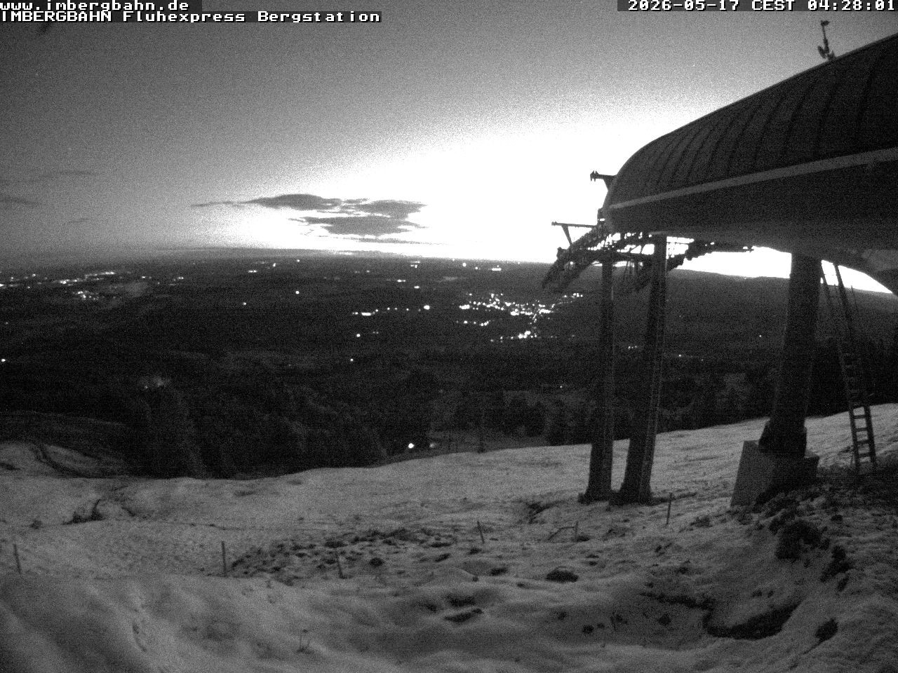Archiv Foto Webcam Fluhexpress - Bergstation