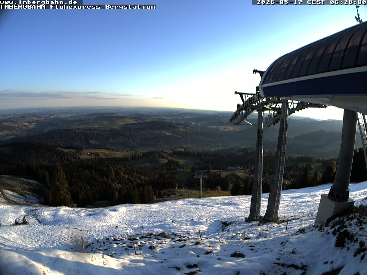 Archiv Foto Webcam Fluhexpress - Bergstation