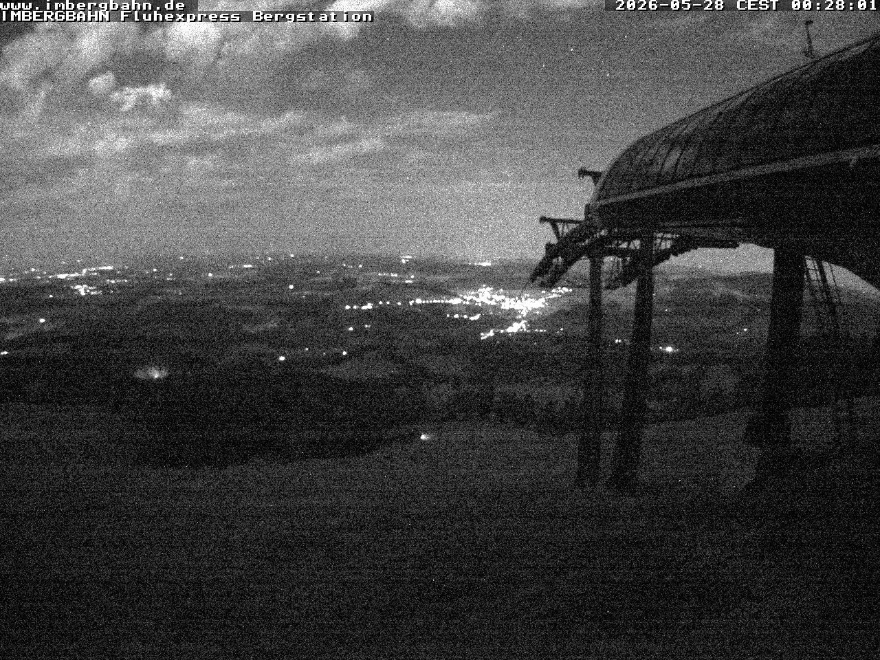 Archiv Foto Webcam Fluhexpress - Bergstation