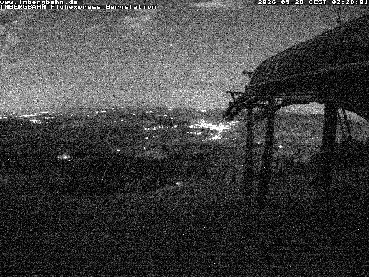 Archiv Foto Webcam Fluhexpress - Bergstation