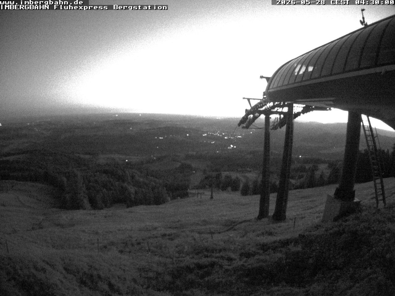 Archiv Foto Webcam Fluhexpress - Bergstation