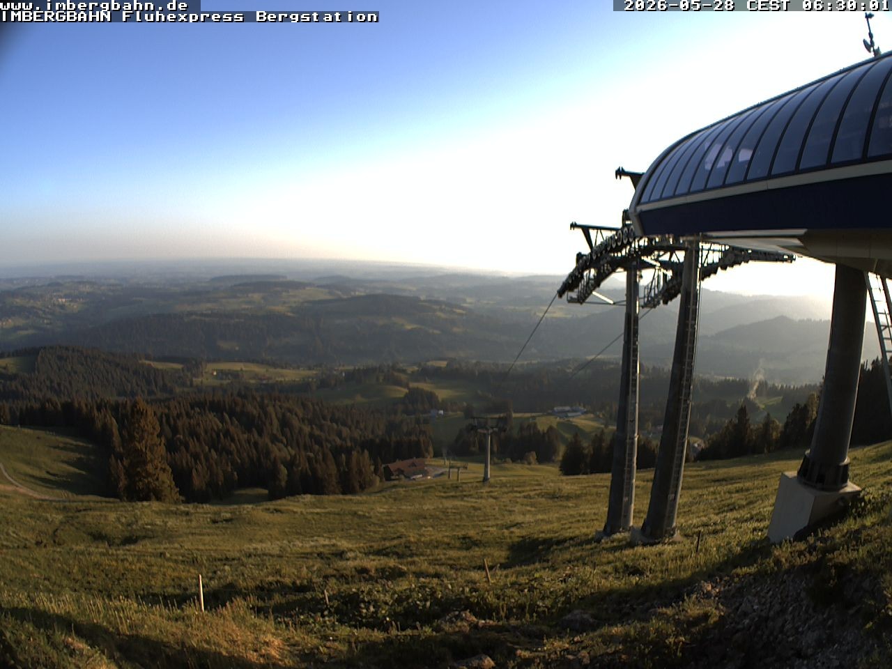 Archiv Foto Webcam Fluhexpress - Bergstation