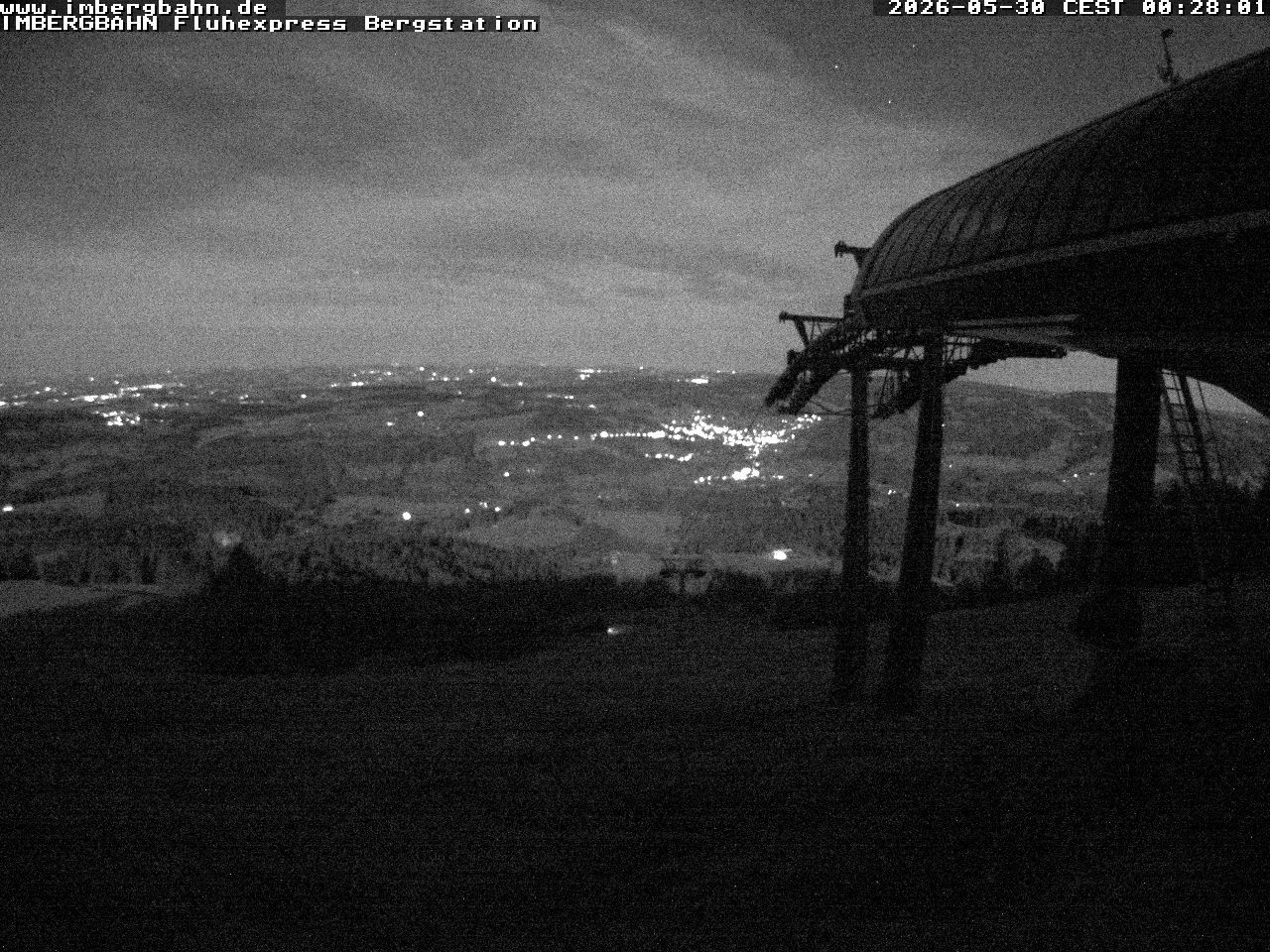 Archiv Foto Webcam Fluhexpress - Bergstation