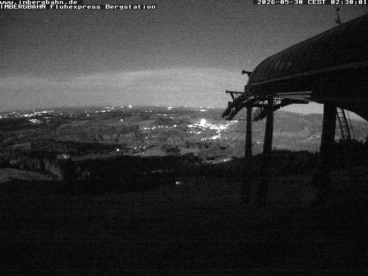 Archiv Foto Webcam Fluhexpress - Bergstation