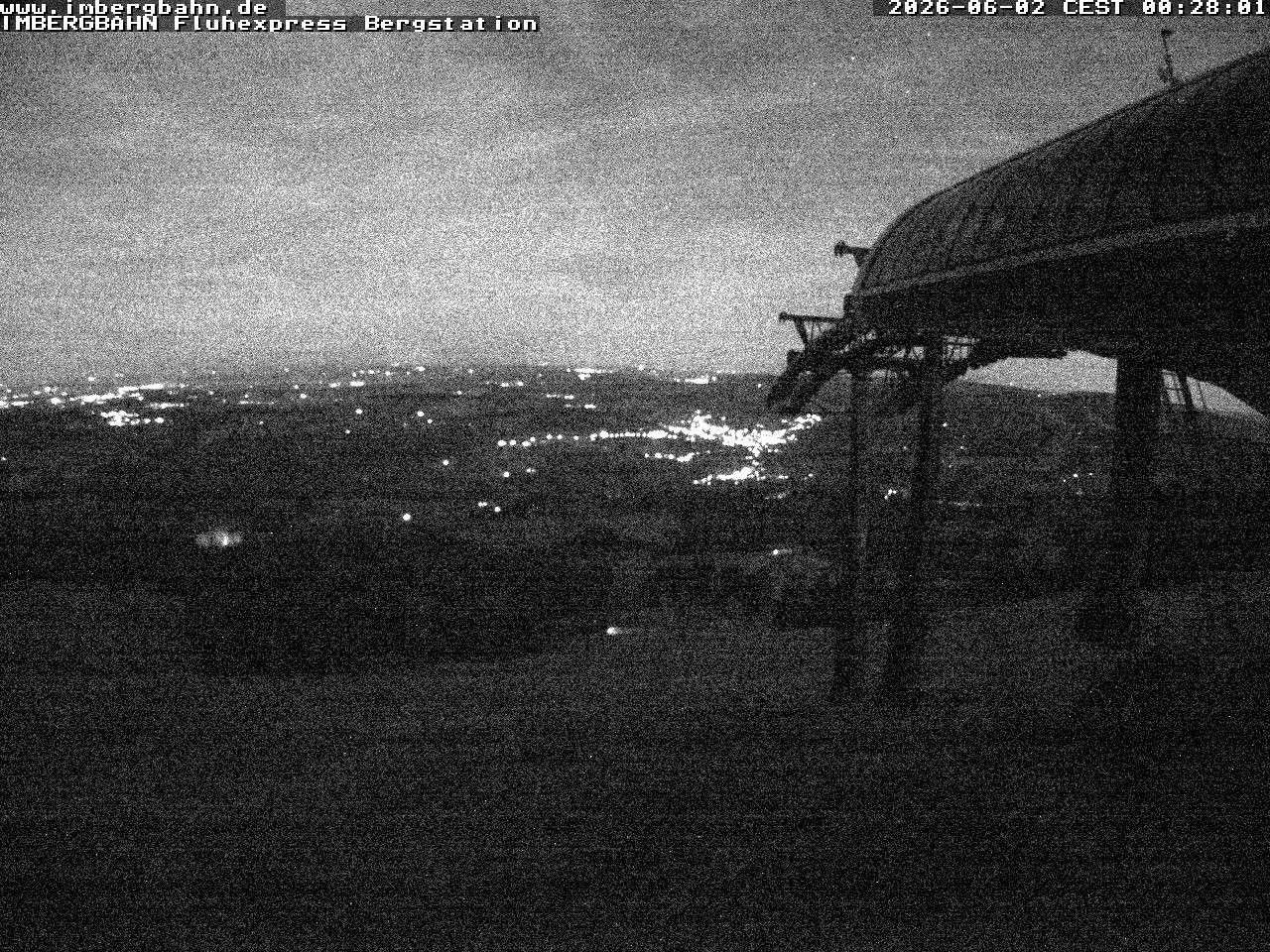 Archiv Foto Webcam Fluhexpress - Bergstation