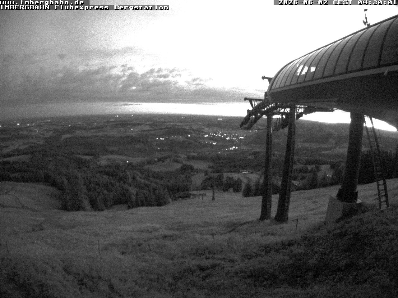 Archiv Foto Webcam Fluhexpress - Bergstation