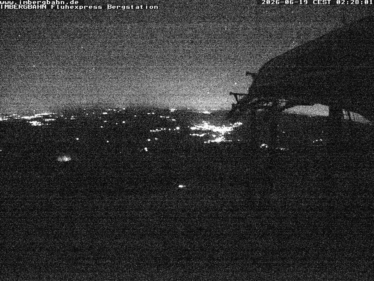 Archiv Foto Webcam Fluhexpress - Bergstation