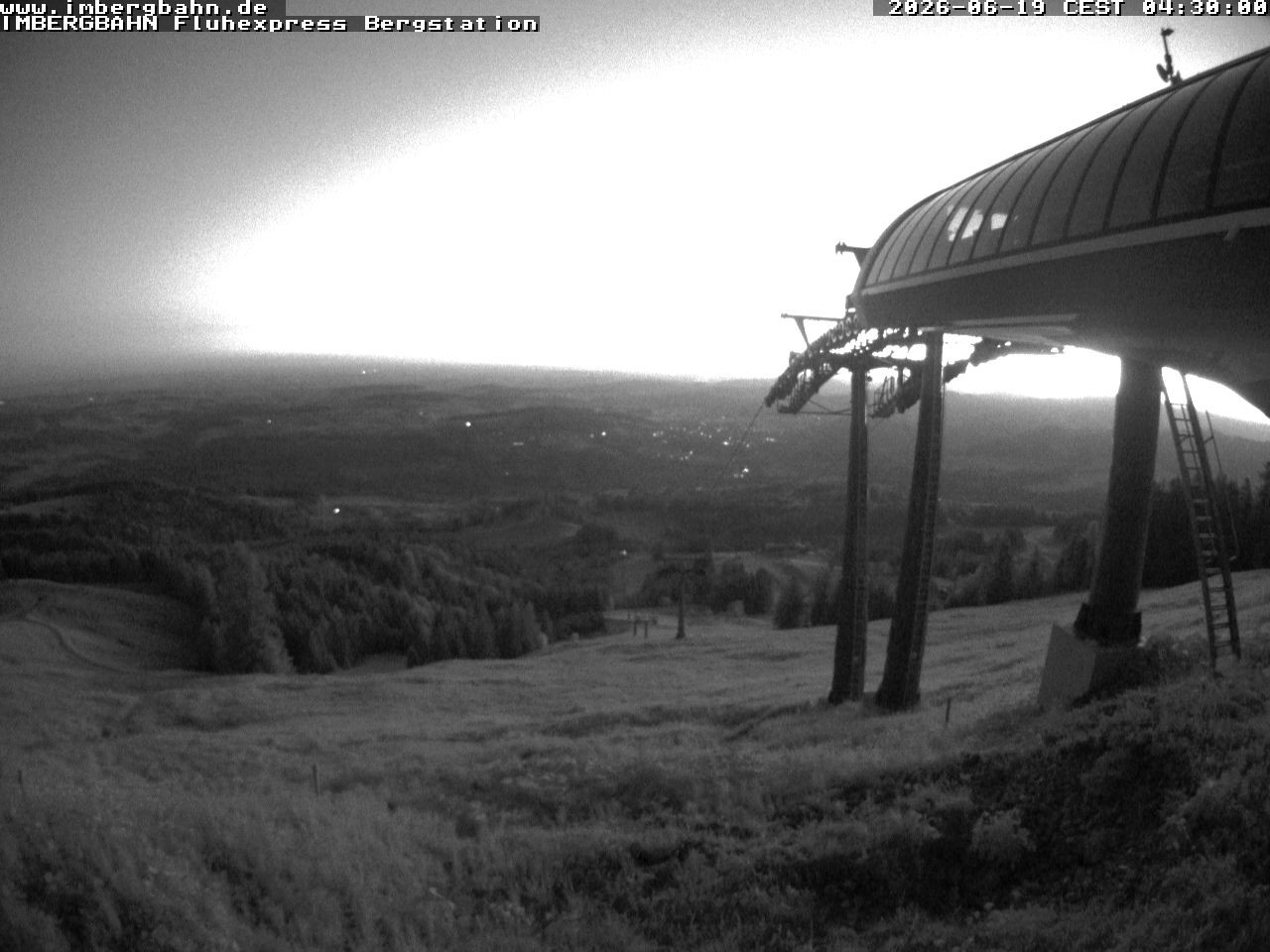 Archiv Foto Webcam Fluhexpress - Bergstation