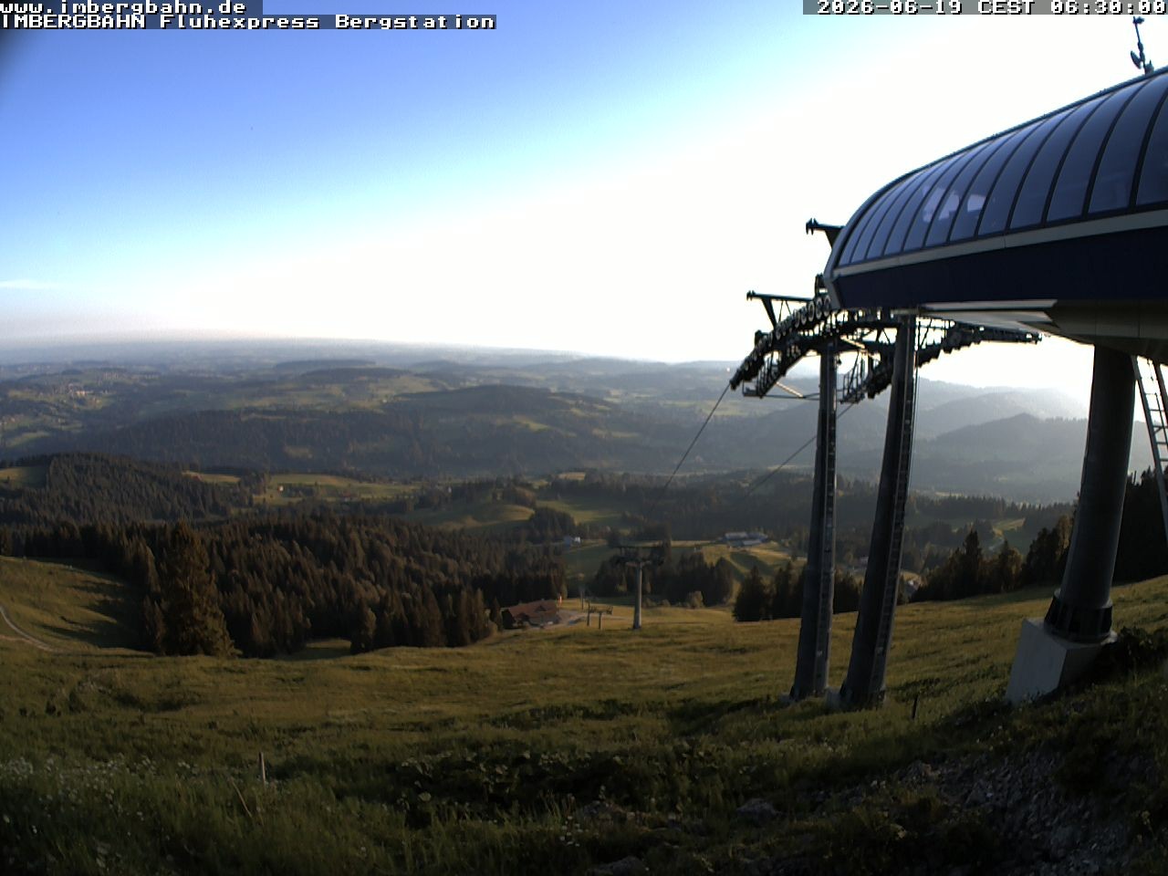 Archiv Foto Webcam Fluhexpress - Bergstation