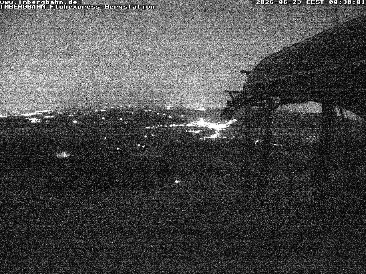 Archiv Foto Webcam Fluhexpress - Bergstation