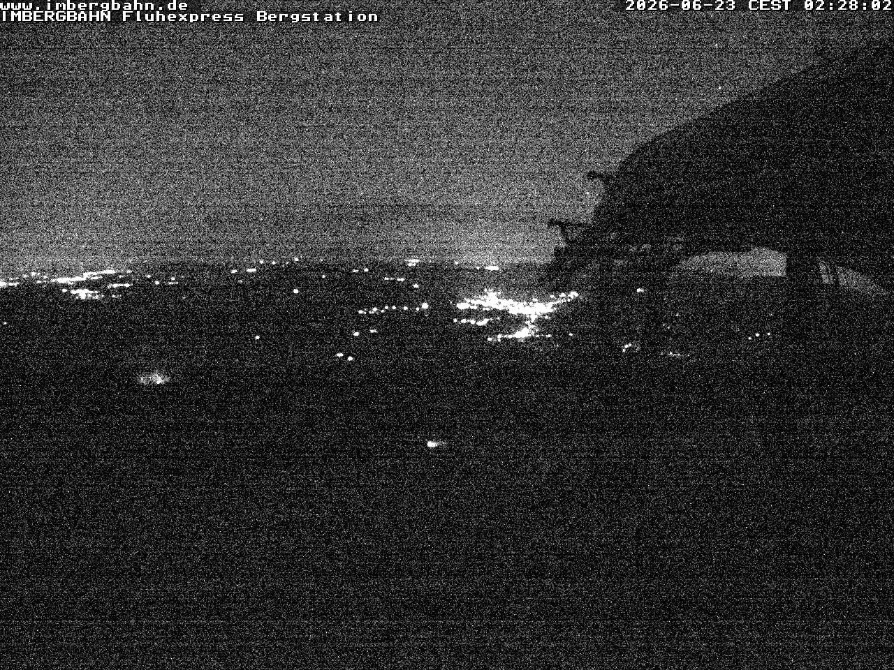 Archiv Foto Webcam Fluhexpress - Bergstation