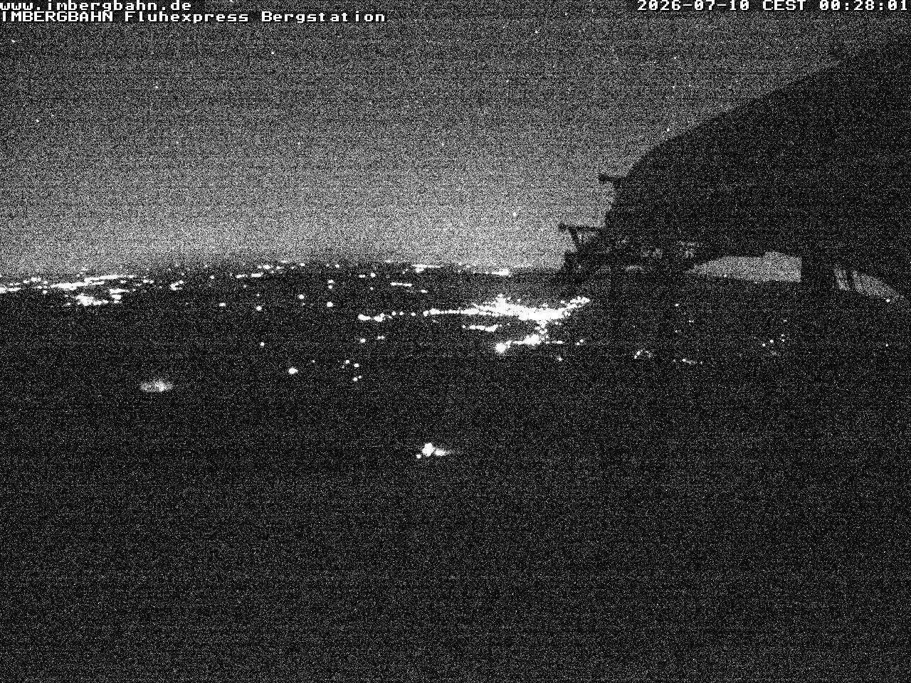 Archiv Foto Webcam Fluhexpress - Bergstation