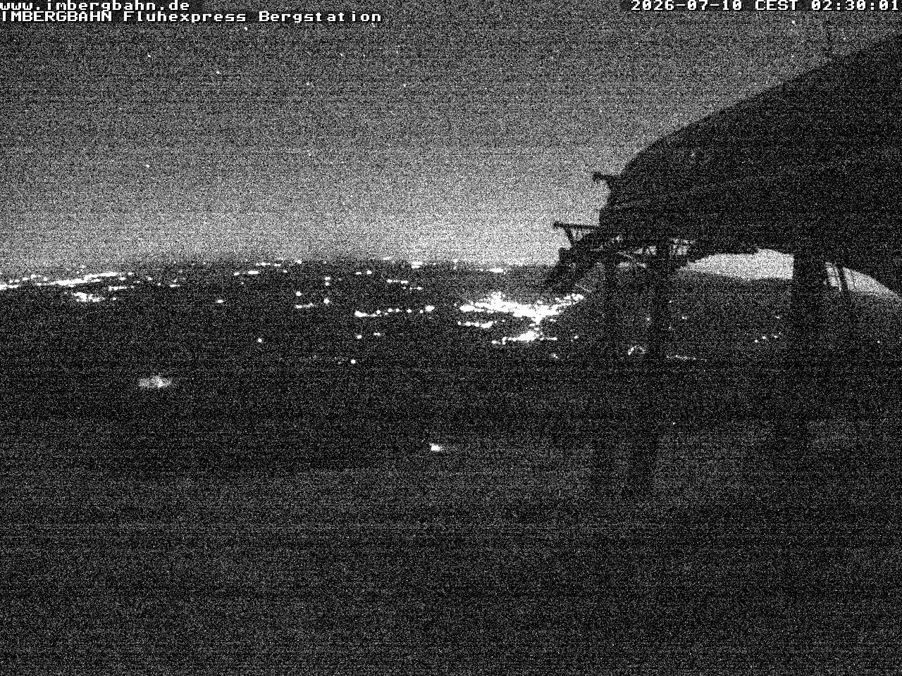 Archiv Foto Webcam Fluhexpress - Bergstation