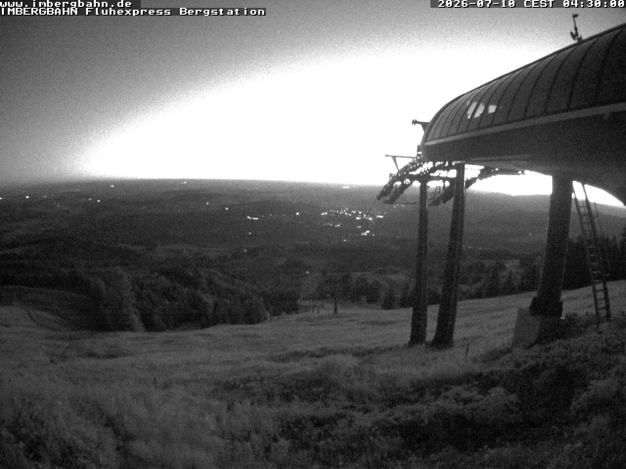 Archiv Foto Webcam Fluhexpress - Bergstation