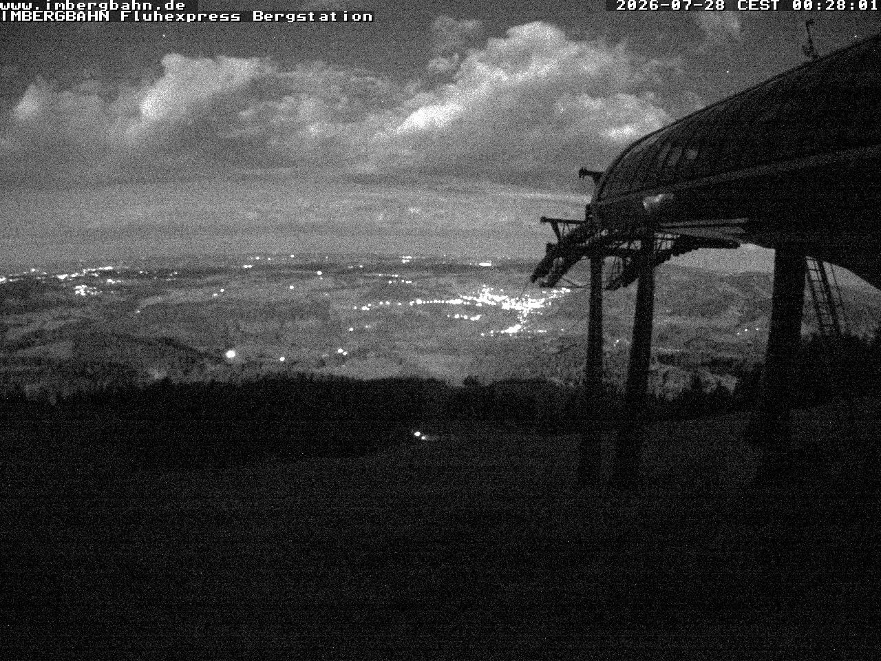 Archiv Foto Webcam Fluhexpress - Bergstation