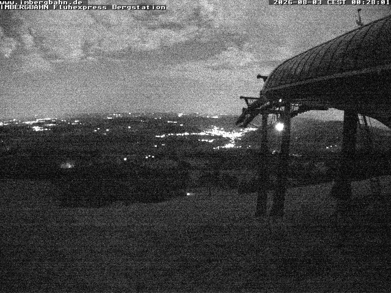 Archiv Foto Webcam Fluhexpress - Bergstation