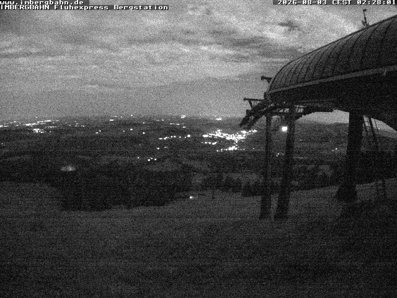 Archiv Foto Webcam Fluhexpress - Bergstation