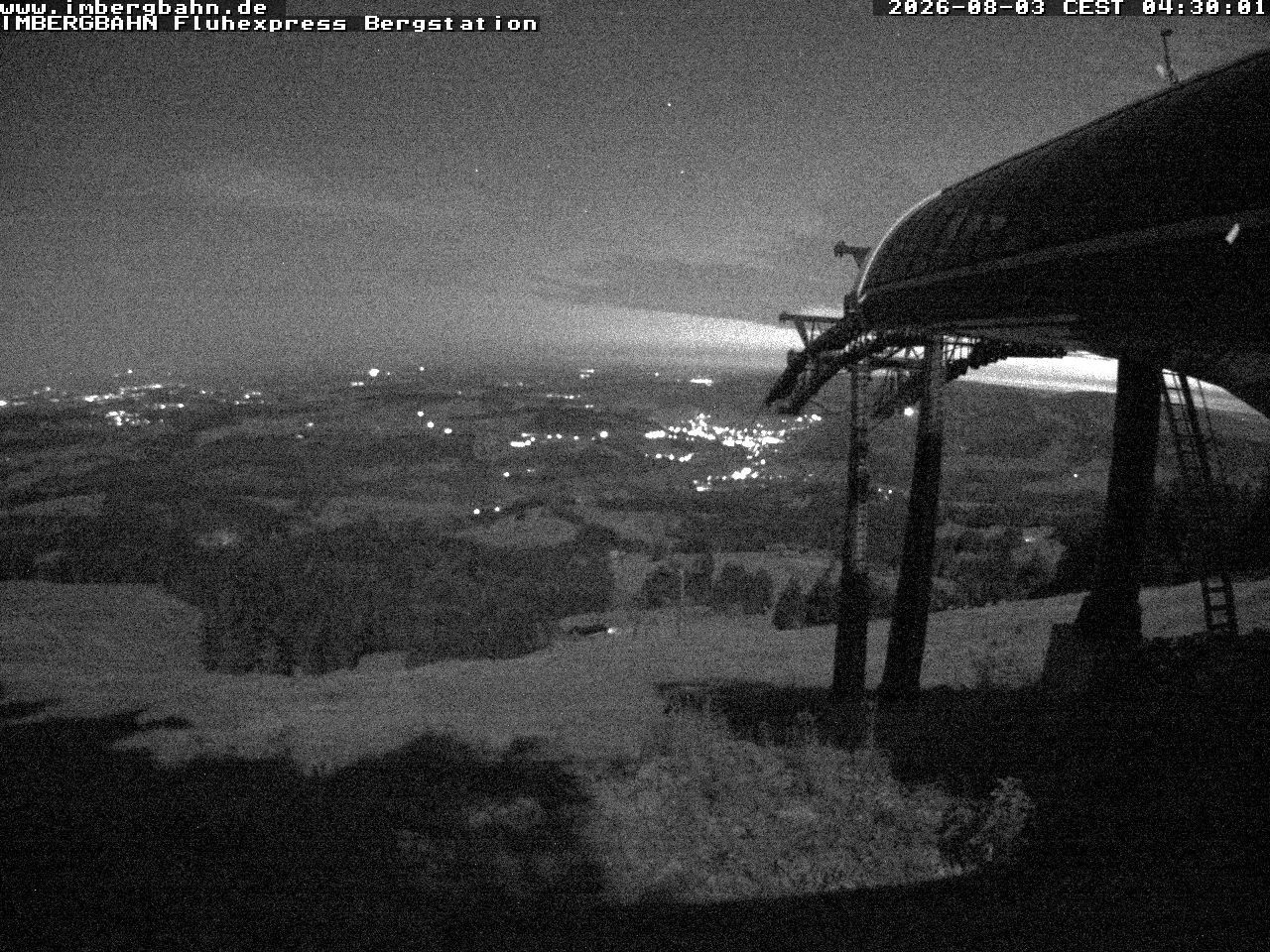 Archiv Foto Webcam Fluhexpress - Bergstation