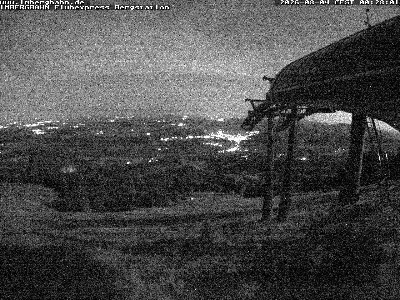 Archiv Foto Webcam Fluhexpress - Bergstation