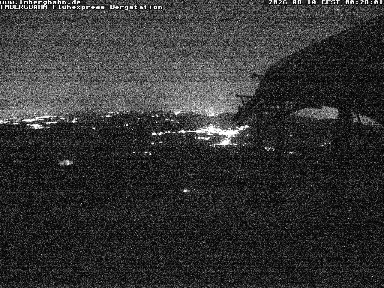 Archiv Foto Webcam Fluhexpress - Bergstation