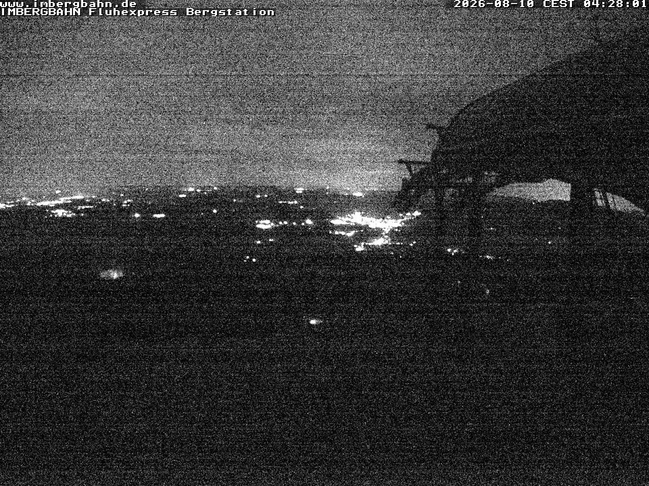 Archiv Foto Webcam Fluhexpress - Bergstation