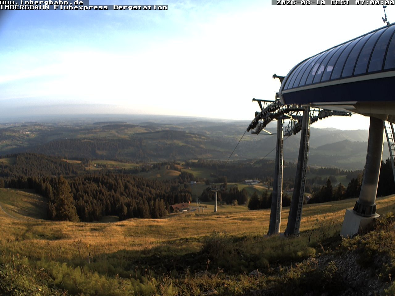 Archiv Foto Webcam Fluhexpress - Bergstation