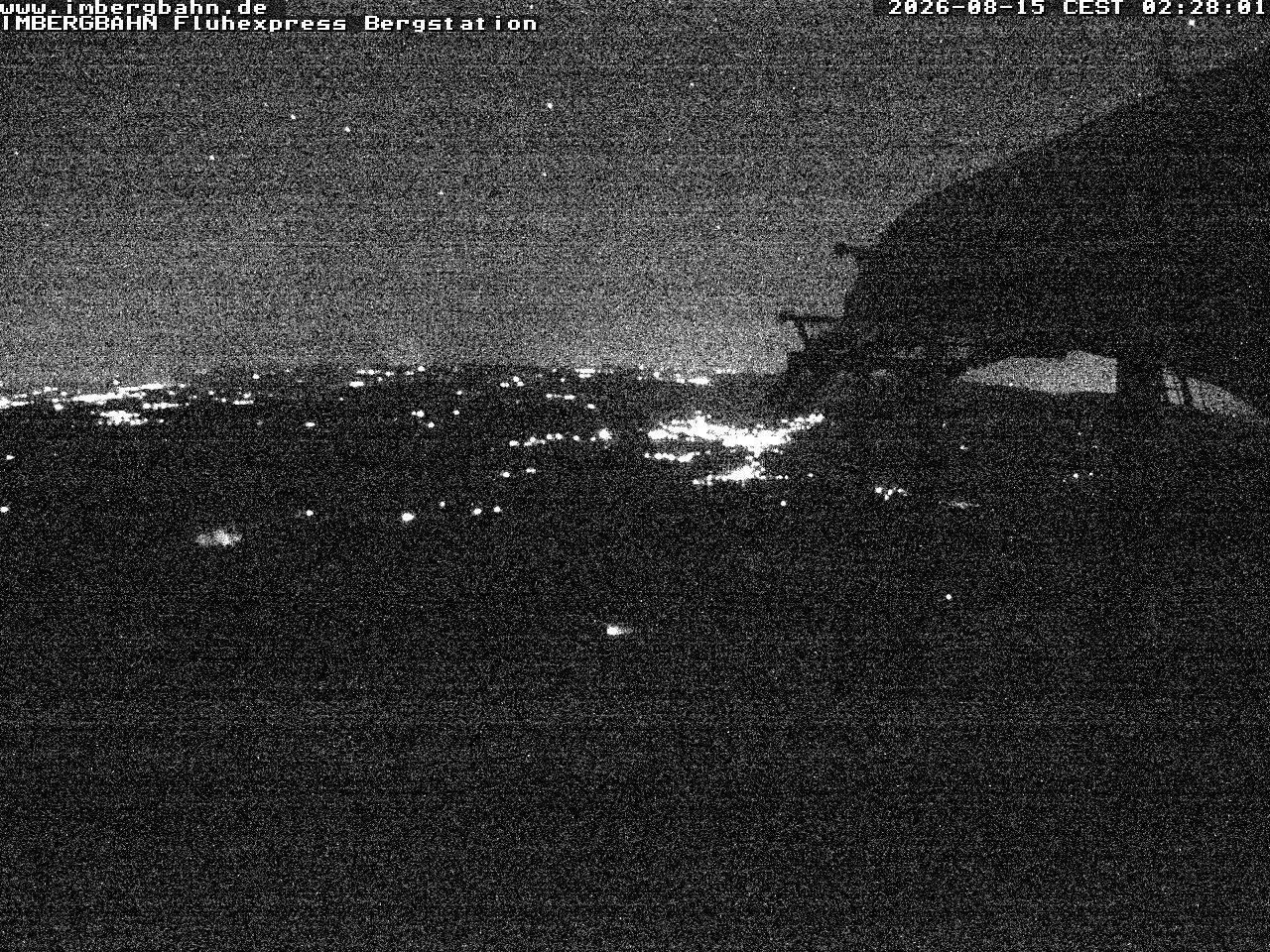 Archiv Foto Webcam Fluhexpress - Bergstation