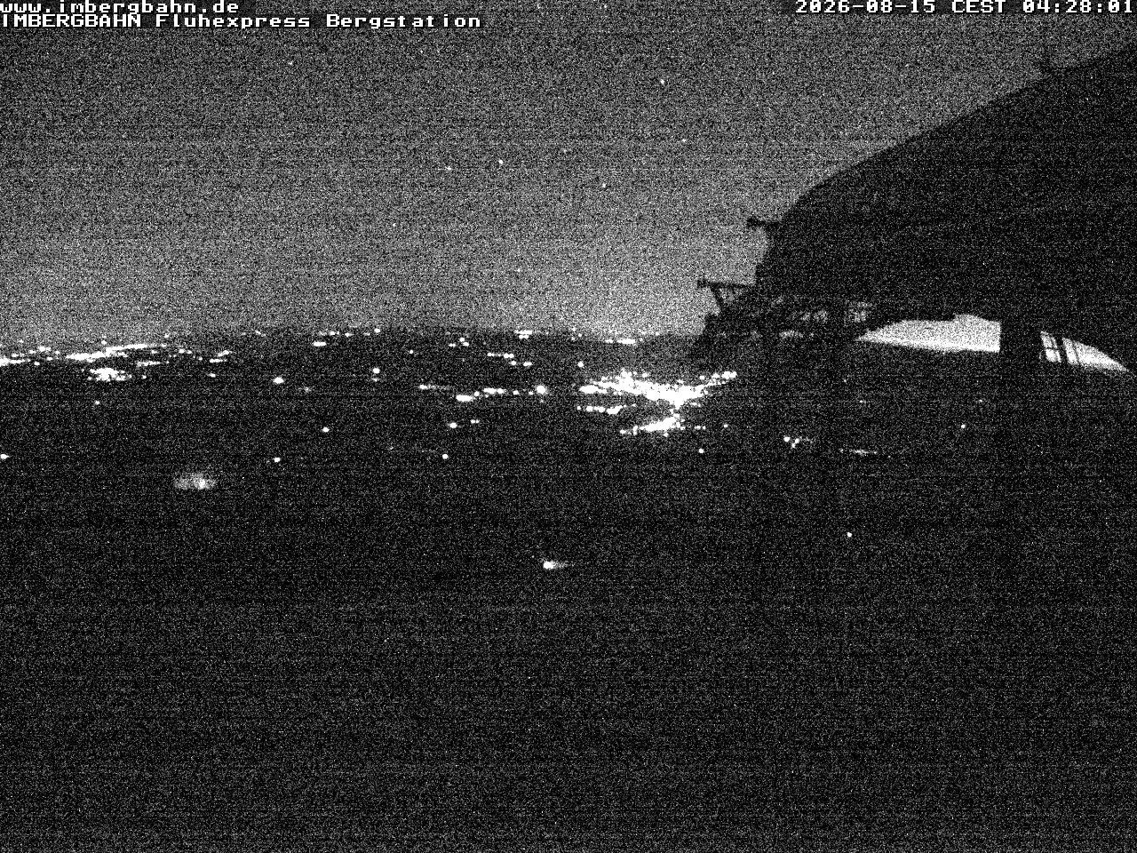 Archiv Foto Webcam Fluhexpress - Bergstation