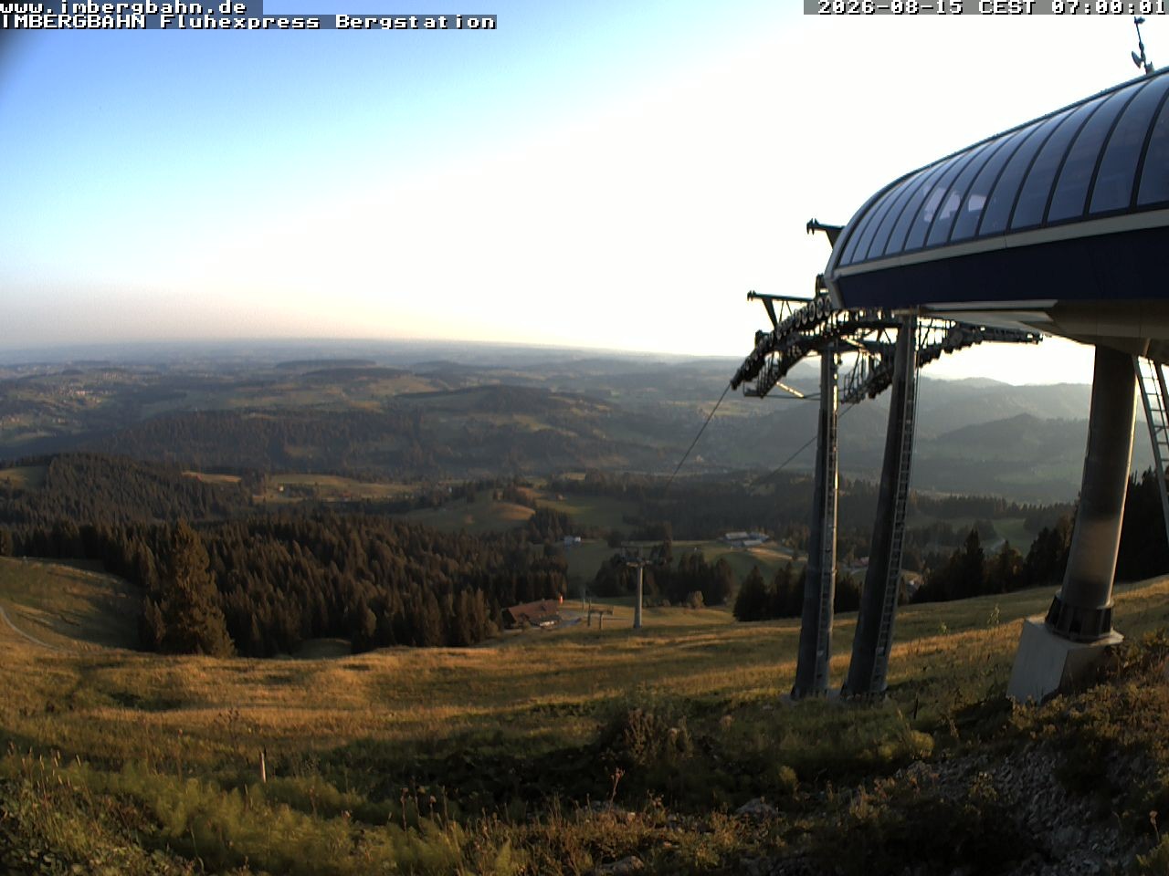 Archiv Foto Webcam Fluhexpress - Bergstation
