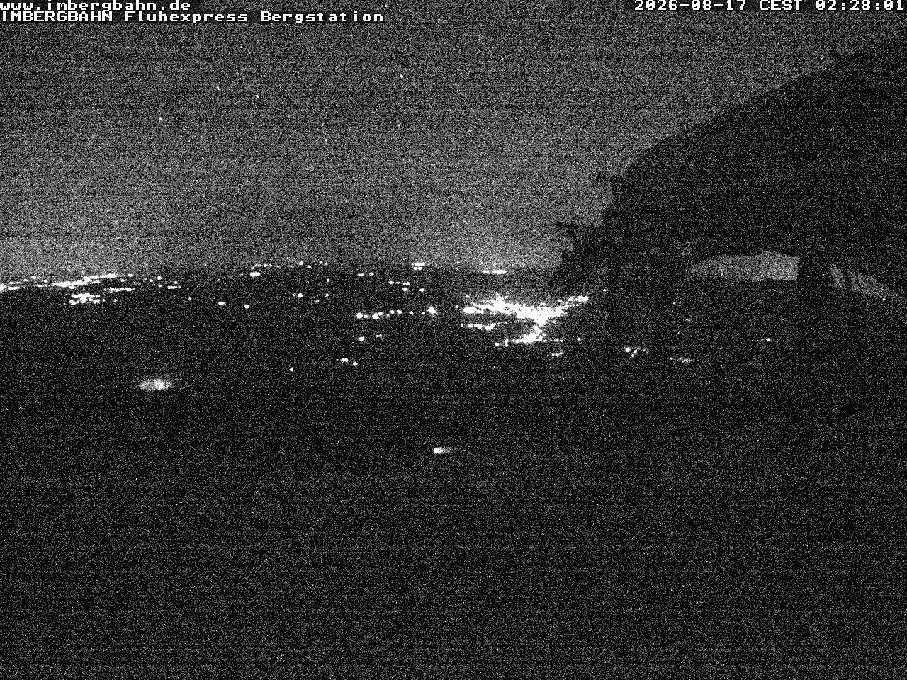 Archiv Foto Webcam Fluhexpress - Bergstation