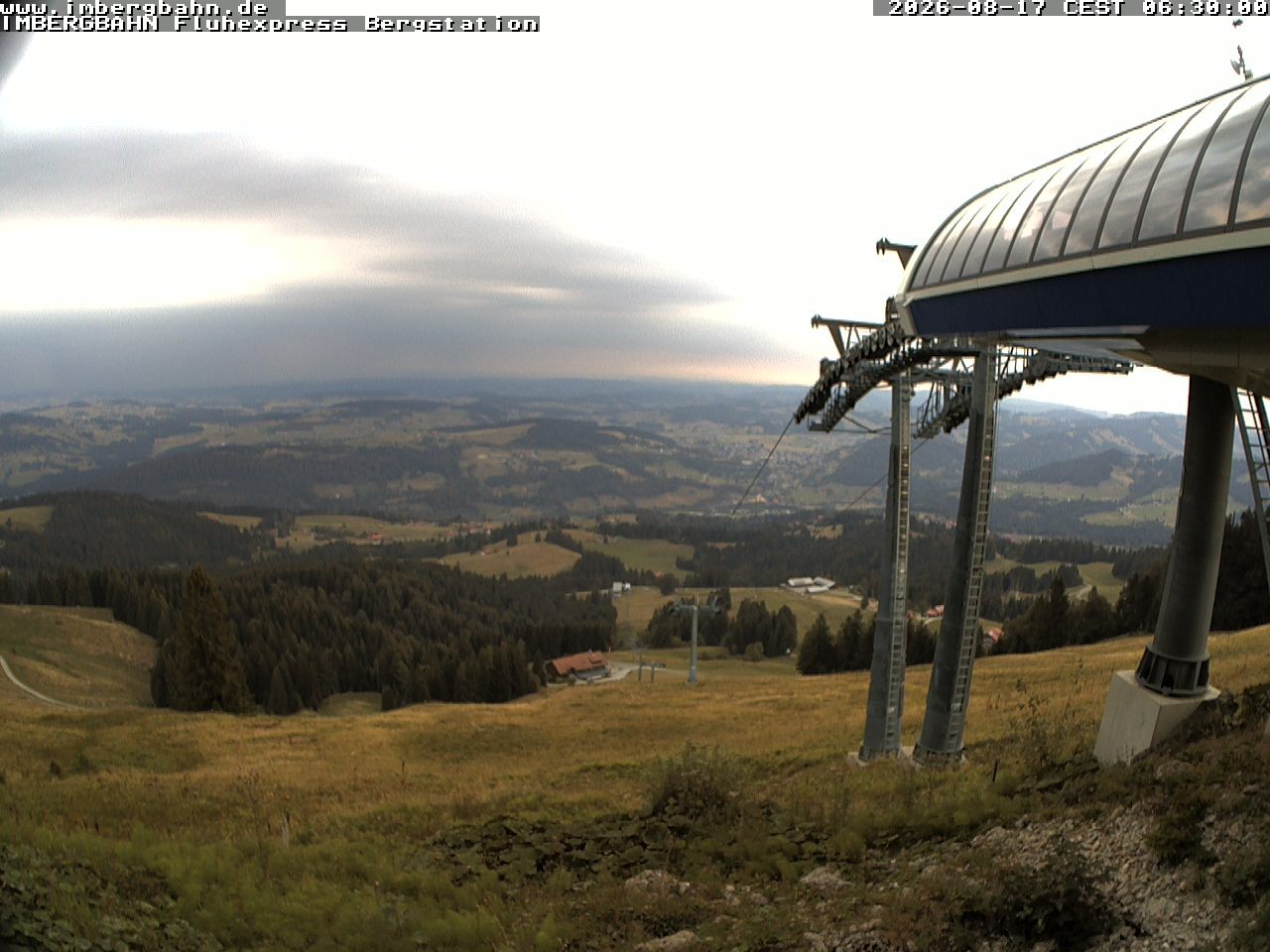 Archiv Foto Webcam Fluhexpress - Bergstation