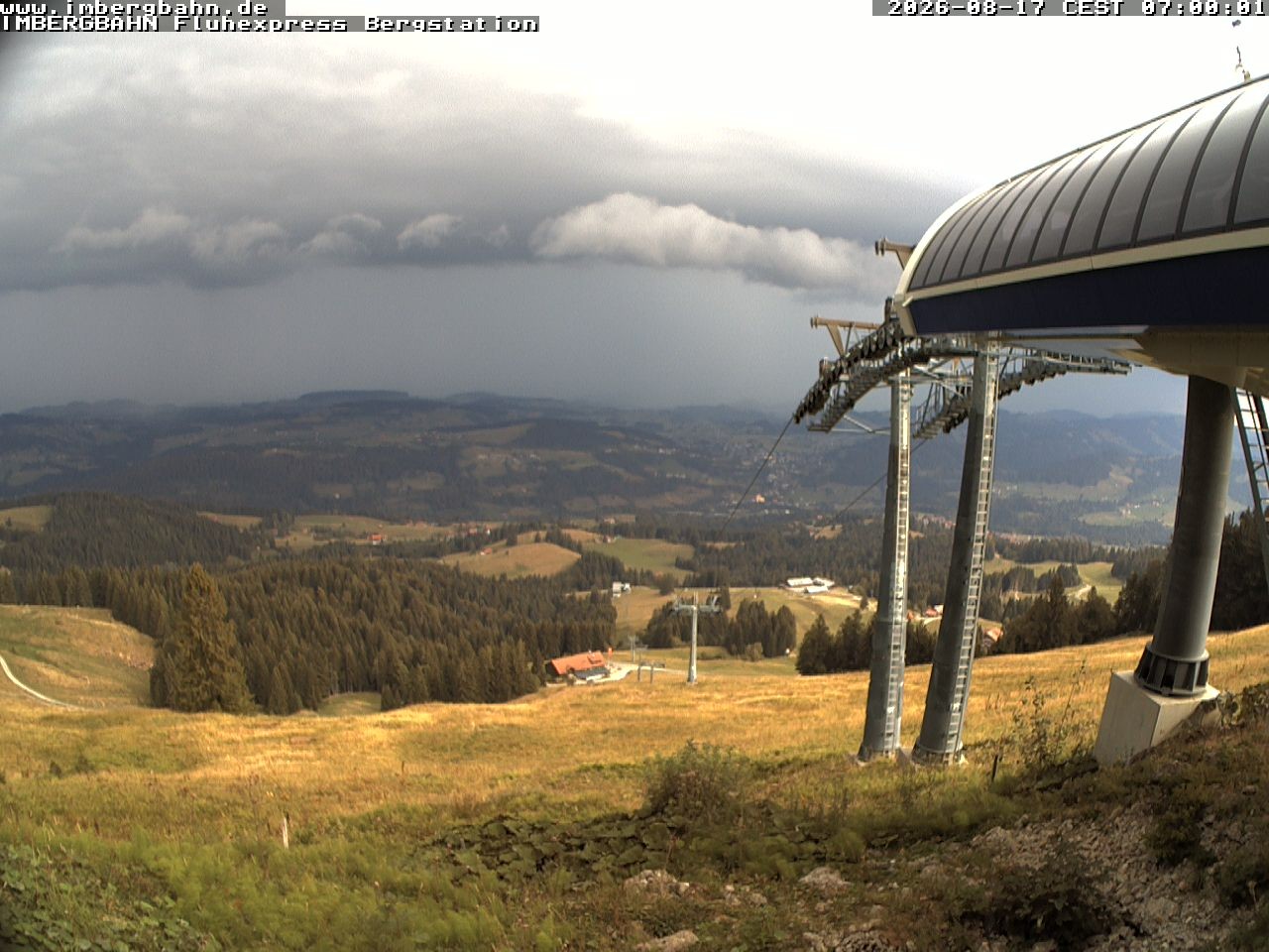 Archiv Foto Webcam Fluhexpress - Bergstation