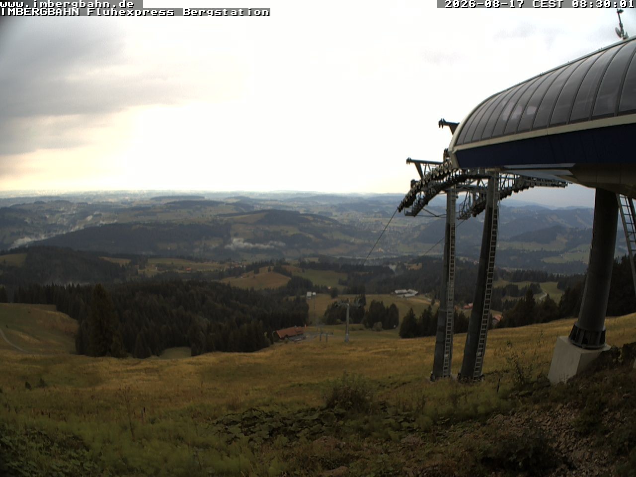 Archiv Foto Webcam Fluhexpress - Bergstation